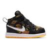 Jordan 1 Mid Black Laser Orange Bright Melon TD 644507-003