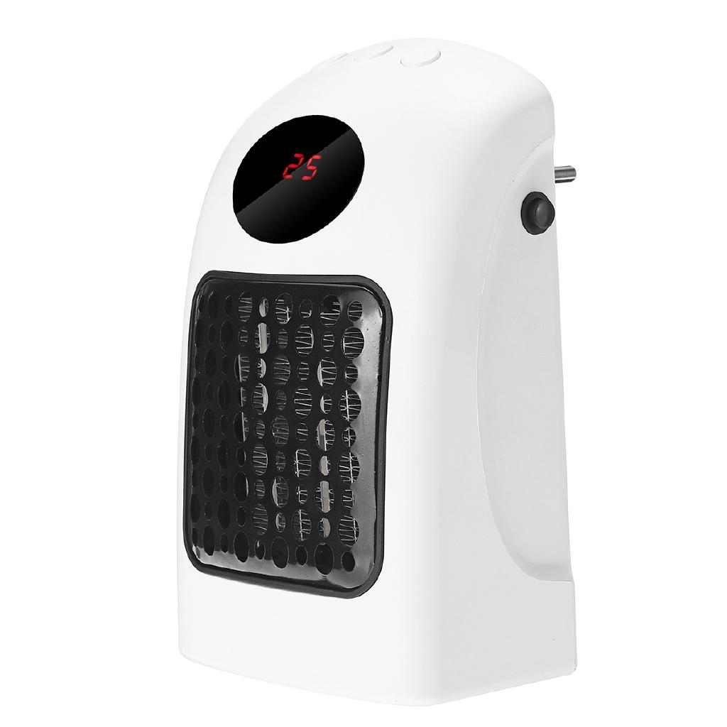 900W Digital Display Timing Temperature Control Environmental Protection Safety Mini Heaters European Regulations