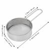 Lightweight Mesh Round Sifter 304 Stainless Steel Food Strainer  Cheesecake Pizza Bread