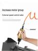 Industrial High-Torque Pneumatic Screwdriver for Woodworking with Hex Socket