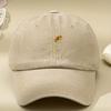 Винтажная бейсболка с принтом подсолнуха и мультяшным котом. Регулируемая, легкая, кепка папы для мужчин и женщин. Подходит для любого сезона.