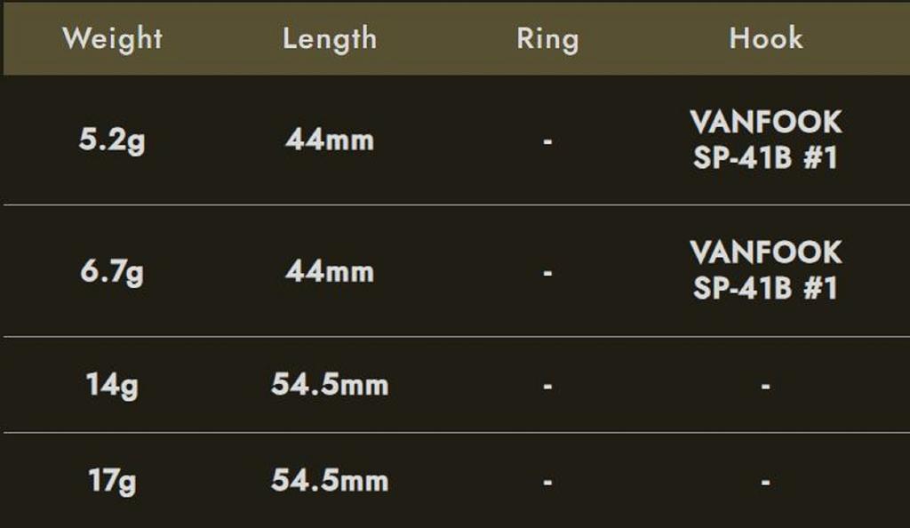 Valkein Spoon Twilight XF Level Ondine 6.7 grams Sinking Lure No.12 (0212)