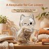 DIY Pet Hair Keepsake Box Transparent Pet Memorial Container  Pet Souvenirs