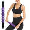 Gear Massage Roller Stick Deep Tissue Relaxation Fitness Muscle Sore Relief Physical Therapy
