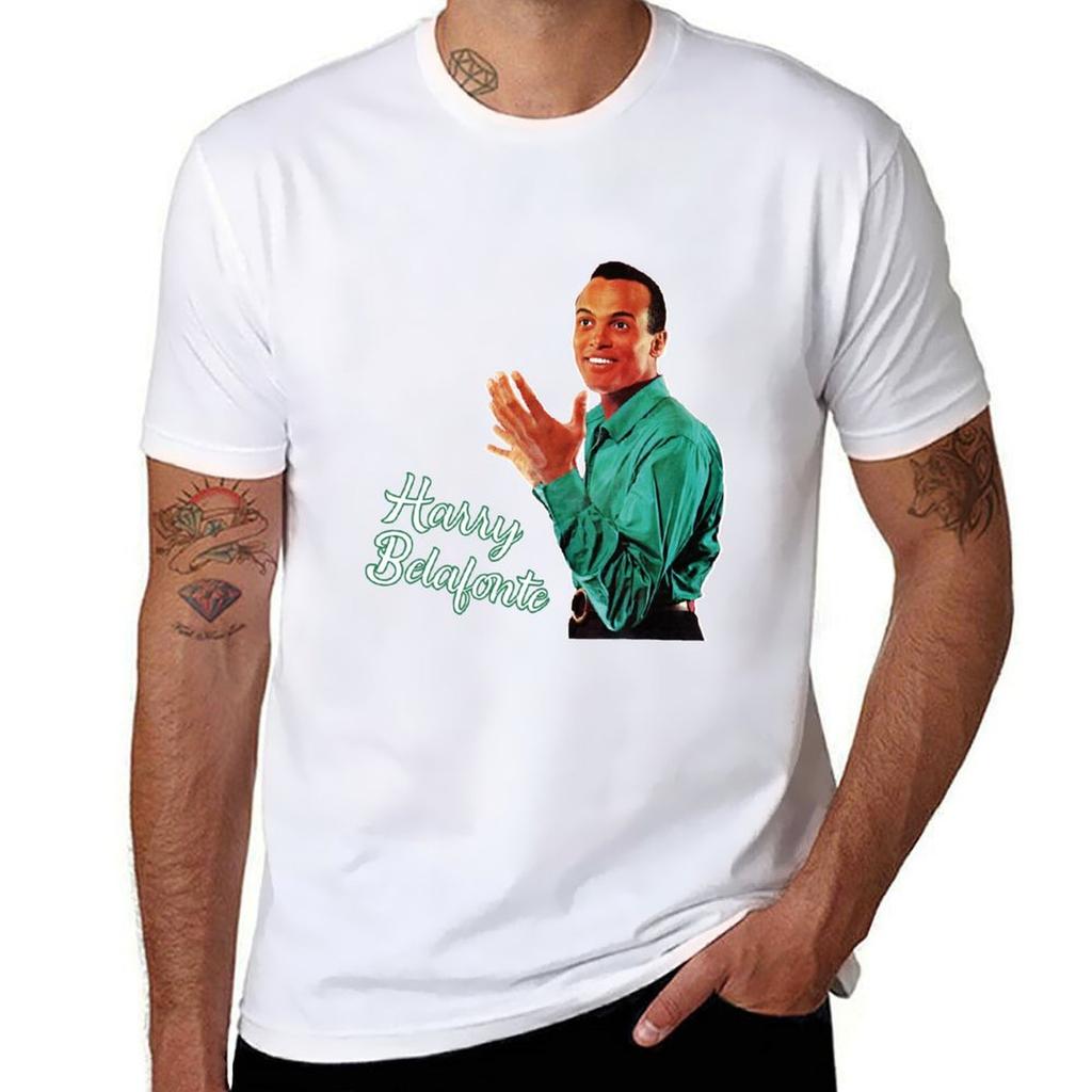 Harry Belafonte Tshirt Man T Shirts Cotton Tshirt