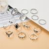 2023 14 Rings / Set Bohemian Jewelry Gift Ring Set Elegant Wedding Party Women's Ring