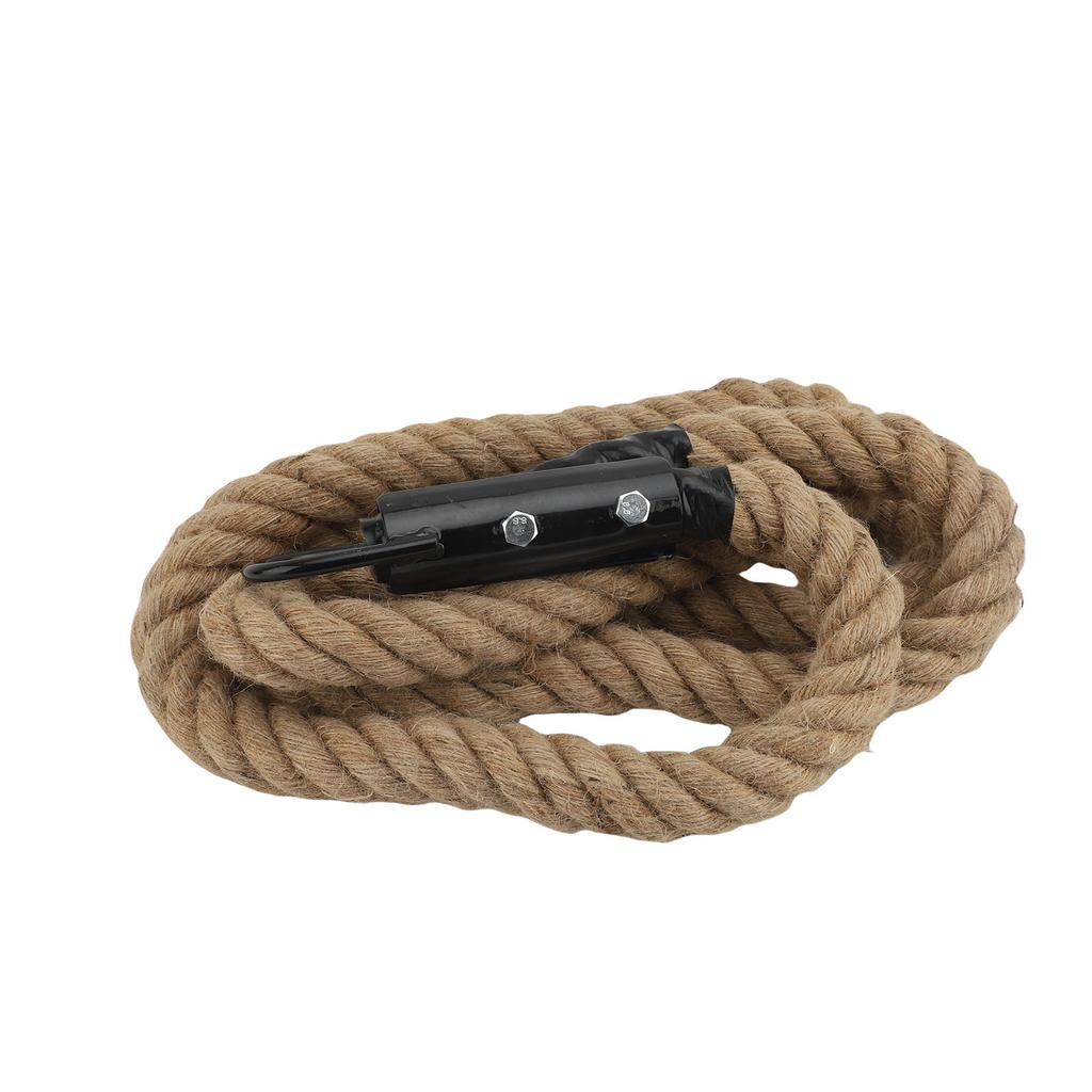 Gym Climbing Rope for Fitness Strength Training Climbing Exercises Home Workouts Hemp Diameter 1.57in 3meter 9.8ft