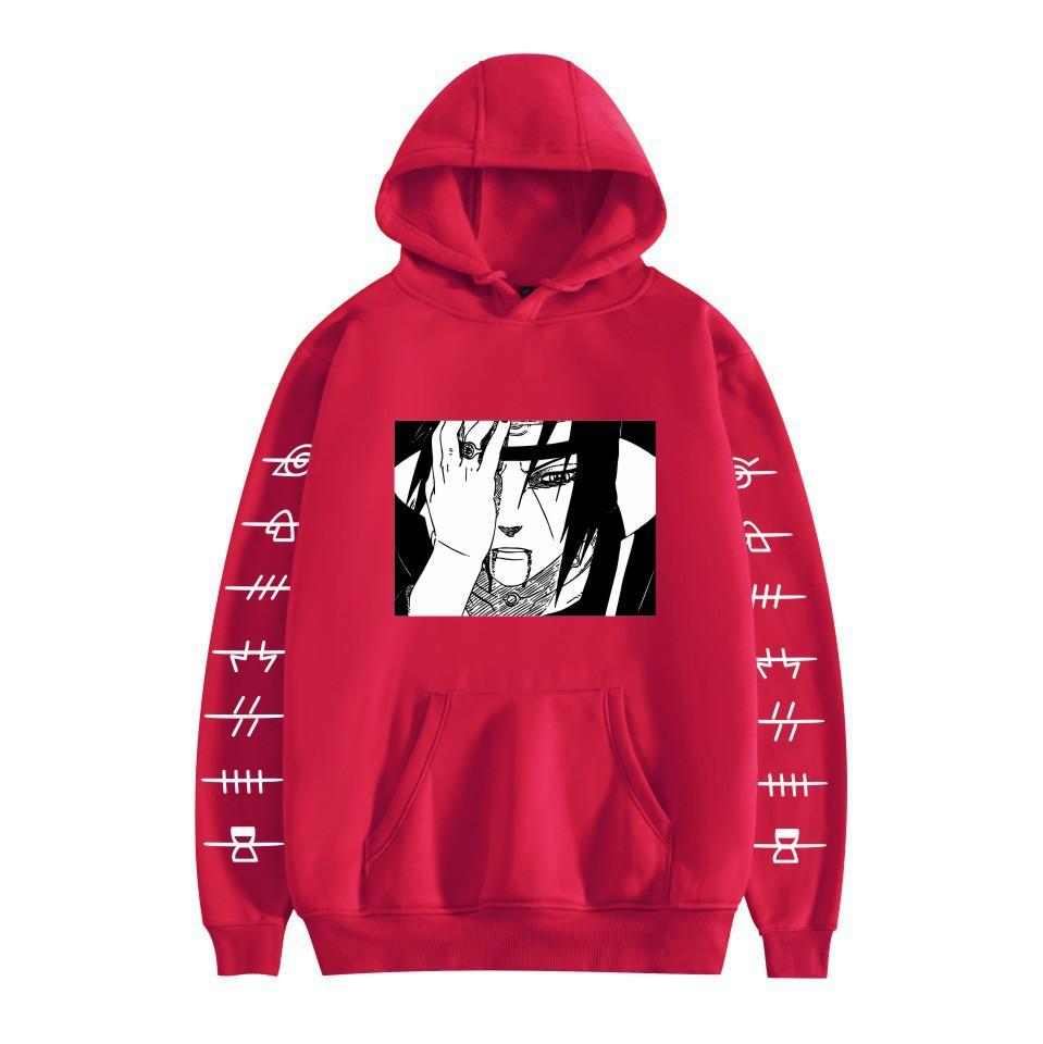 Naruto Hinman Anime Men'S And Women'S Fashion Casual Hooded Sweater