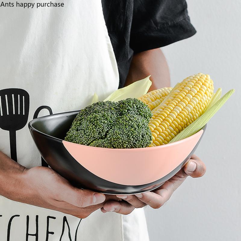 Керамическая тарелка обеденная тарелка блюда фруктовница салатник суповая тарелка миски для лапши десертные тарелки поднос для закусок декоративная посуда