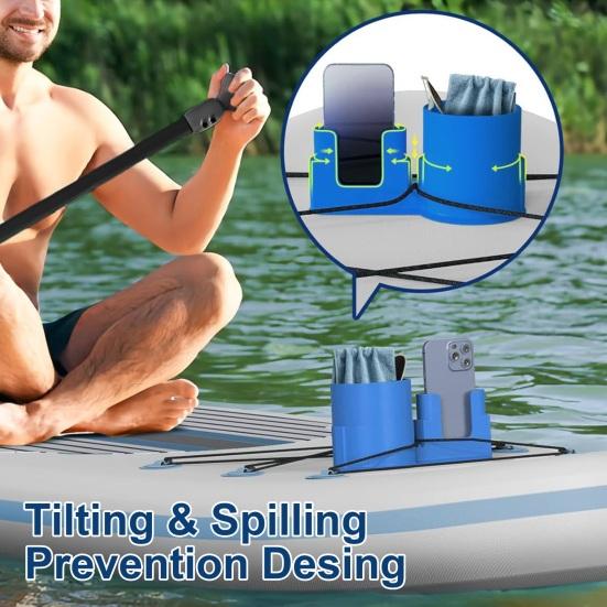 Держатель для телефона на каяке для доски для гребли SUP, держатель для напитков, стоячий