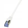 LogiLink CQ3031S Cat.6A /FTP patch cord 1m white