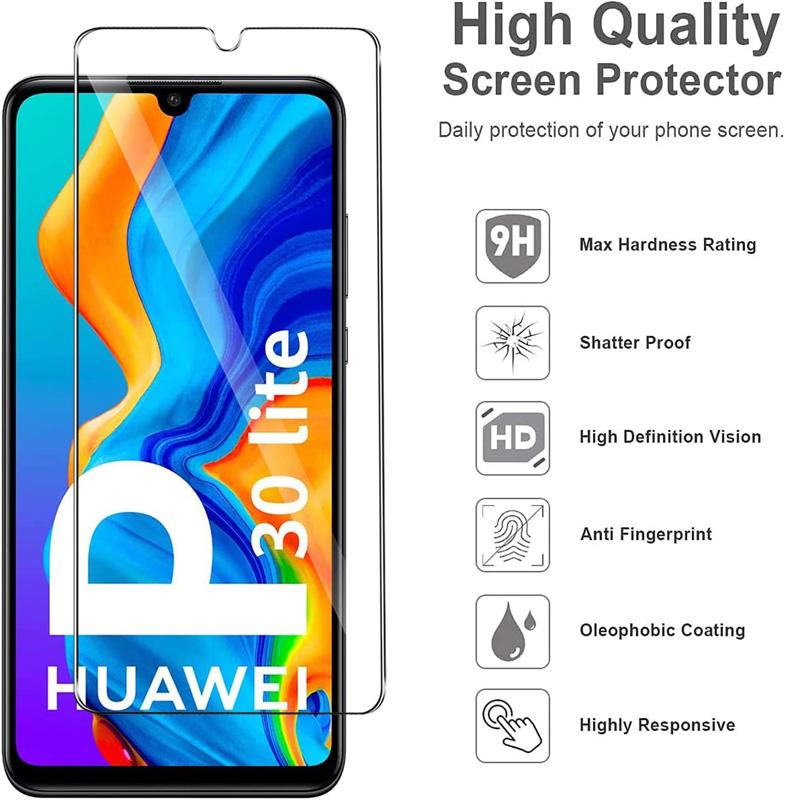 3 шт. закаленное стекло для Huawei P30 Lite P40 Lite P20 Pro P20 защитное стекло для Huawei Mate 20 Lite 30 Lite P Smart ZS 2019