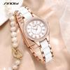 SINOBI New Design Ladies Watches Fashion Top Luxury Women's Quartz Wristwatches Diamond Clock for Girl Best Gifts for Family