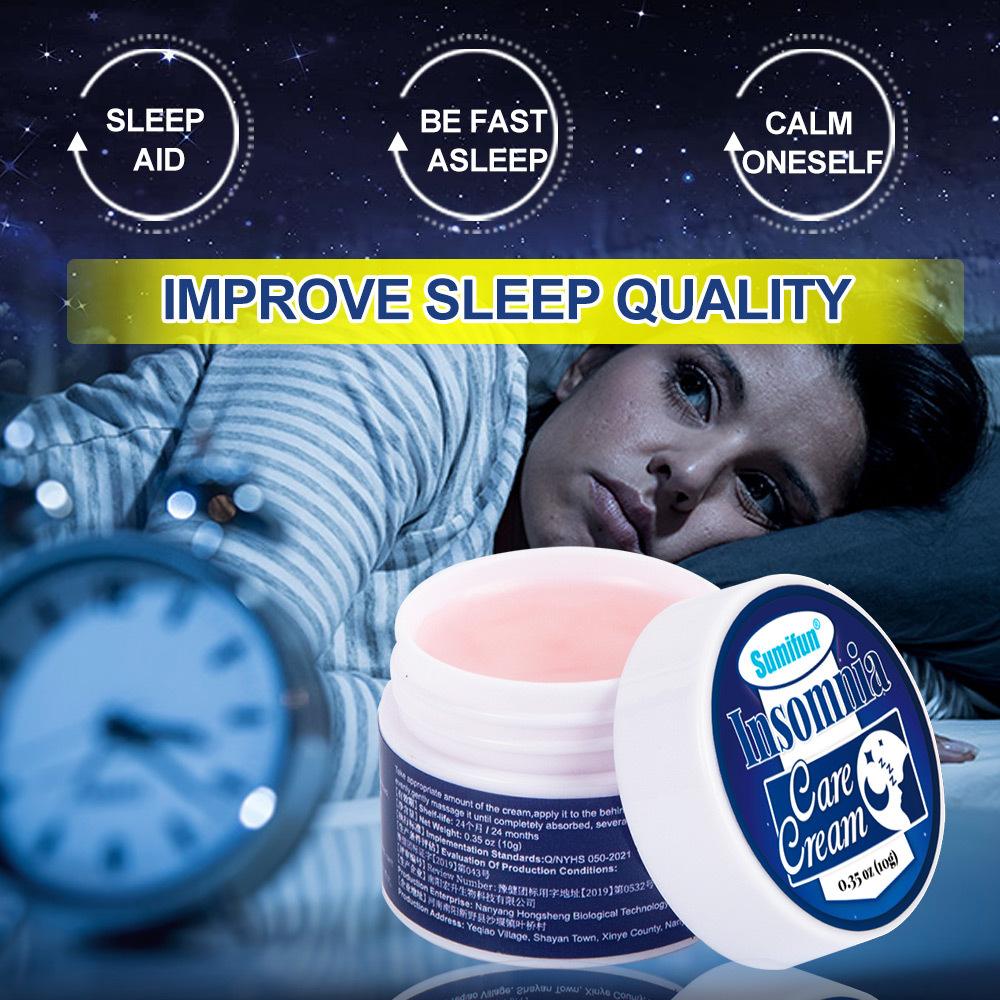 Sumifun 10/20/30/40/50 ML Sleep Cream Improves Sleeping And Relieves Body Sleep Discomforts Relax Care Sleep Cream