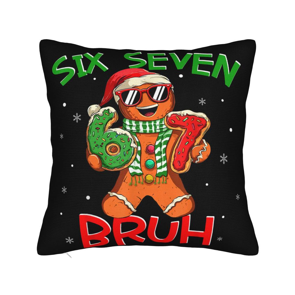 6 7 Рождество 67 Санта Наволочка Мягкая Наволочка для Подушки Кавайная Наволочка Для Стула Дивана Домашний Декор