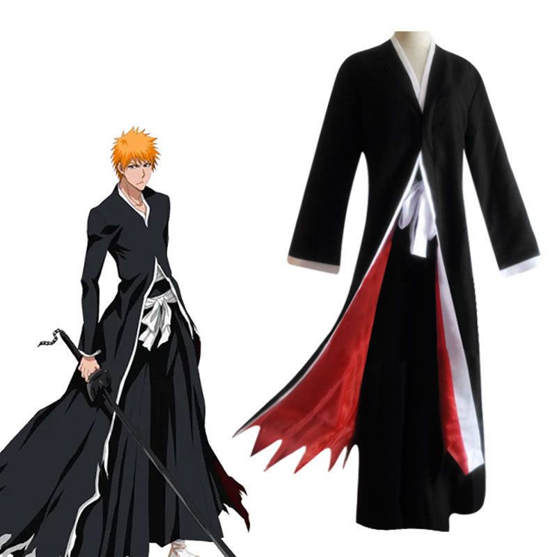 Bleach Thousand Year Blood War Cosplay Kurosaki Ichigo Deathbringer Zangetsu Cosplay Performance Stage Costume