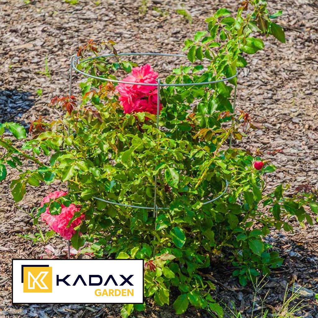 KADAX Поддержка Растений Цветов Садовая Кольцевая Подпорка Стальная