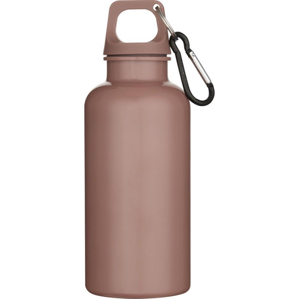 Floso Oregon Solid Recycled Plastic Carabiner Clip 400ml Water Bottle