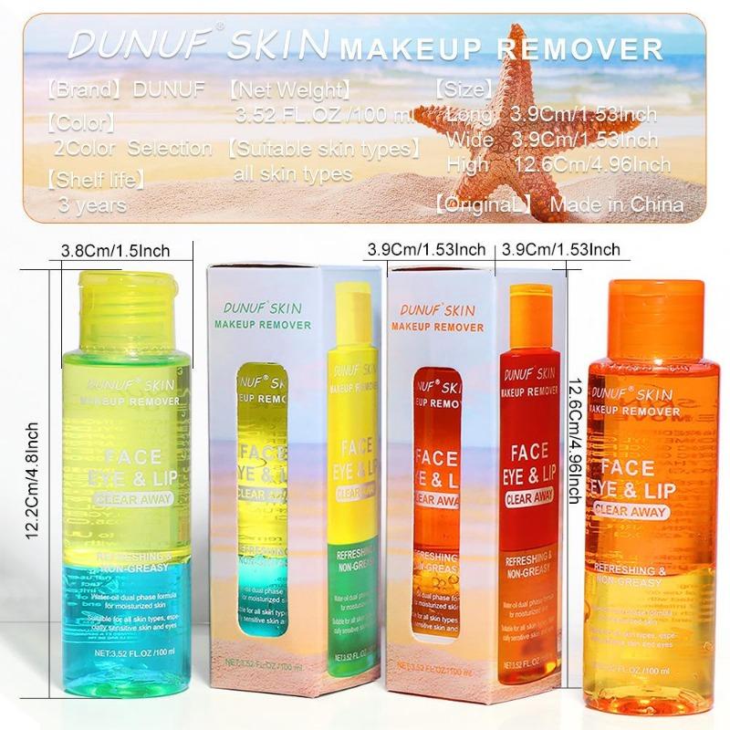 Dual Color Cleansing Oil Deep Facial Cleansing Eyes and Lips Emulsifying Quick Gentle Care