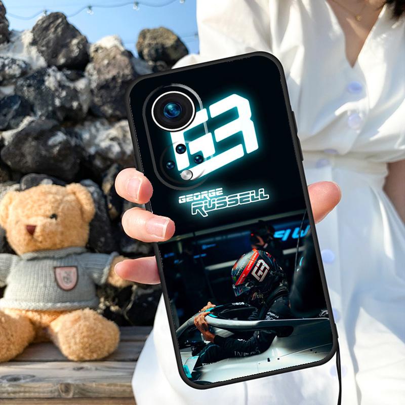 George Russell F1 Cover For Honor Magic 6 5 Lite Pro 50 70 90 Honor X8b X9b X6 X7 X8 X9 X6a X7a X9a X8a Case
