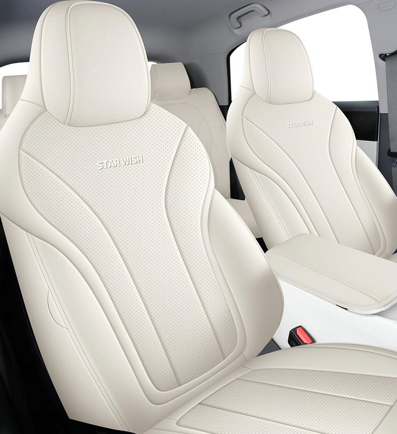 Всесезонные полноохватывающие чехлы на сиденья Geely Vision для улучшения интерьера