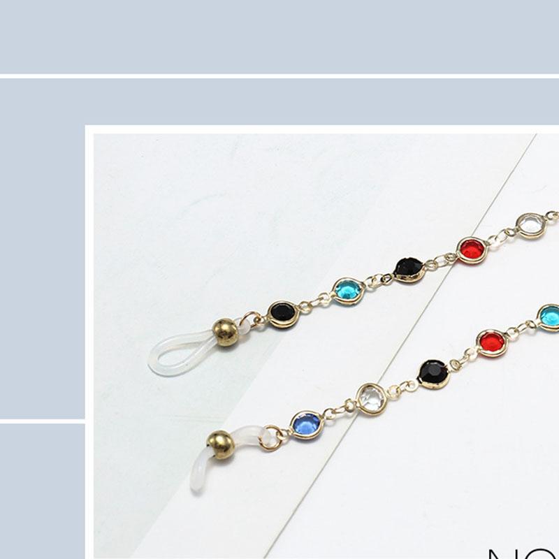 Цепочка для очков женская подвесная цепочка для глаз модная ретро-ювелирная цепочка для очков противоскользящие шнурки аксессуары подвесная цепочка аксессуары