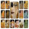 Чехол для телефона Kiss Gustav Klimt Golden Tears с краской для VIVO Y31 Y21 Y70 Y21S Y20 Y72 1907 Y12 Y11S Y53S Y33S Y55 Y76 Y51 Y15S Y01