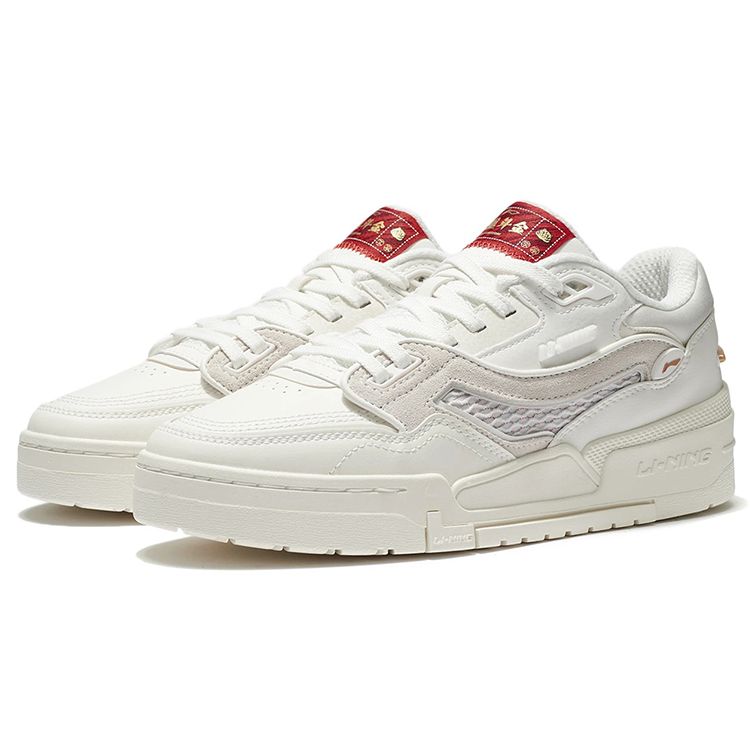 Li-Ning 001 BTC Туманно-белые женские кроссовки AGCS024-2