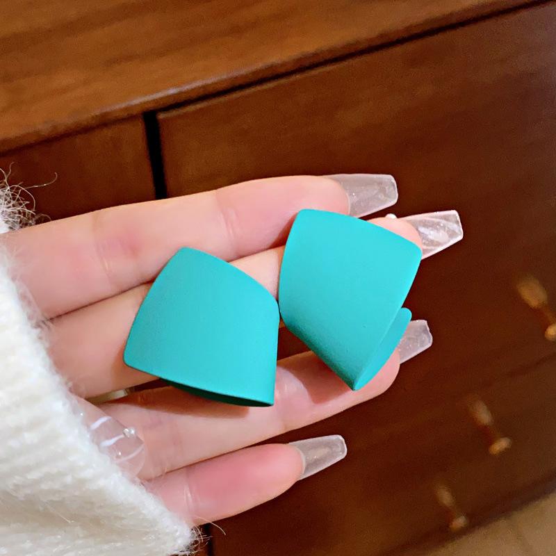 GemChic женские серьги-гвоздики с иглами, квадратные серьги с имитацией циркона, модные милые серьги, ювелирные изделия на день рождения, Рождество, подарок