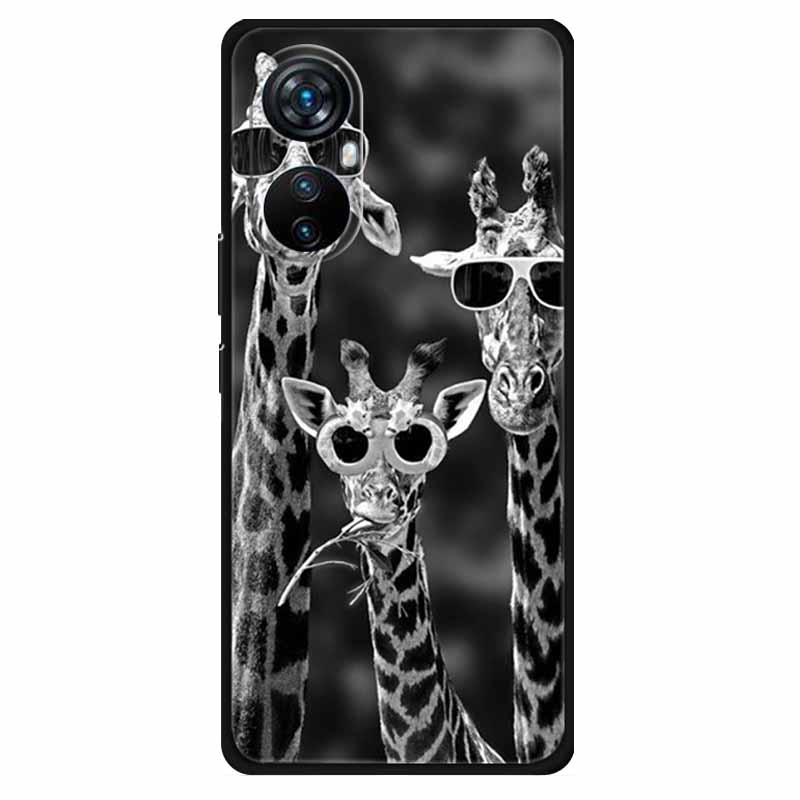 Чехол для Blackview A200 Pro Модный Силиконовый Черный Окрашенный ТПУ Мягкий Чехол для Телефона для Blackview A 200 Pro 6.67 Защитный A200Pro
