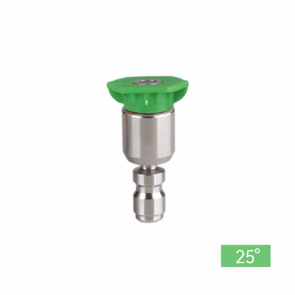 Вращающаяся на 360° насадка для мойки высокого давления автомобиля 4000 фунтов на кв. дюйм Несколько градусов 0° 15° 25° 40° Насадки для мойки с быстрым соединением 1/4