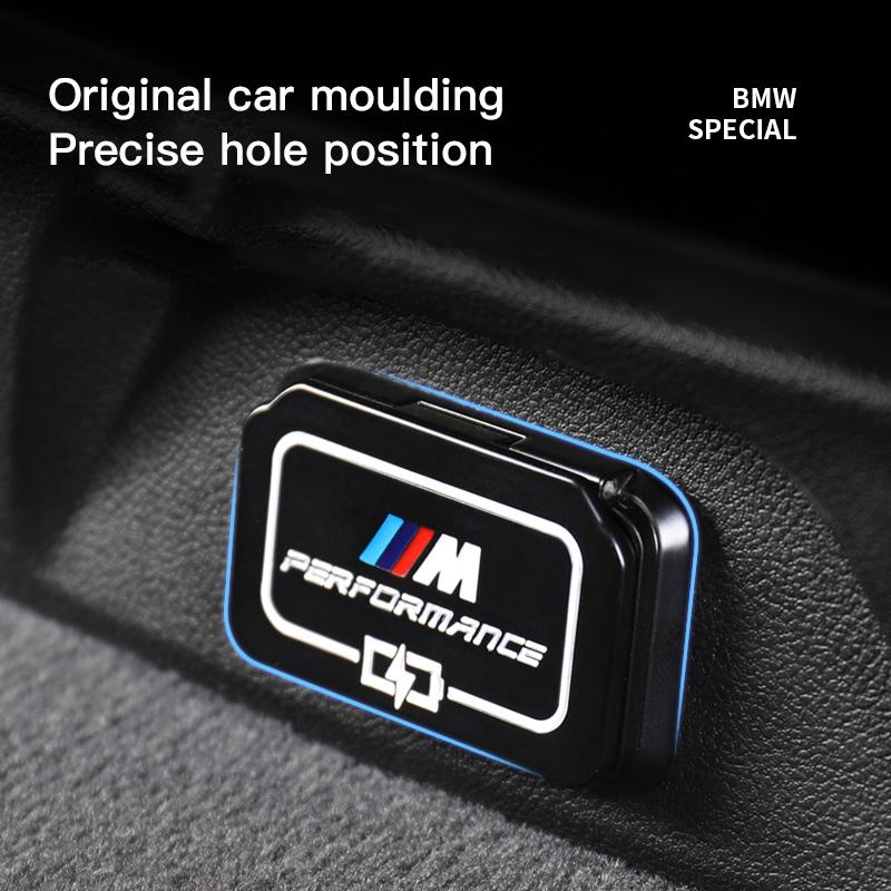 Car Rear Seat USB Port Dust Cover Waterproof Cap For BMW 1 2 3 5 6 Series F40 F44 G20 G30 6GT G32 I4 G26 IX I20 X1 X2 X3 X4 X7 BJ9