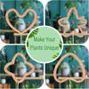 Plant Climbing Trellis Universal Good Support Bendable Handmade DIY Free Vine Coconut Palm Silk Support for Garden