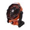 Outdoor Camping Fan with LED Light USB Rechargeable 7800mAh Quiet Adjustable Portable Tent Fan with