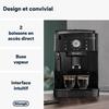 Machine à Café Automatique - DE'LONGHI - Magnifica S ECAM11.112.B - 1450W - Noir - Buse à Lait