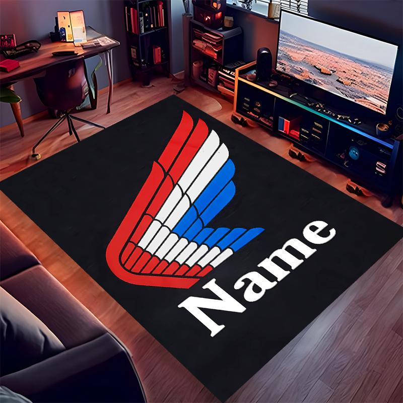 Custom personalization Honda Logo Print Area Rug - Soft, Washable Non-Slip Indoor Mat,Living Room,Home&Office Decorative Rug