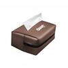 Car Leather Tissue Storage Bag Tissue Storage Box Accessories for Jeep Grand Cherokee Wrangler JK Gladiator Compass AKU1