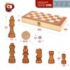 Chess and Checkers Board Colorbaby Backgammon Wood (6 Units)