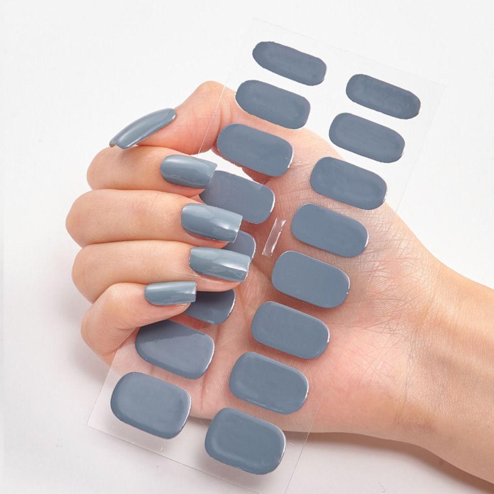Self-Adhesive Nail Wraps Full Cover Nail Polish Sticker DIY Nail Stickers Women Girls