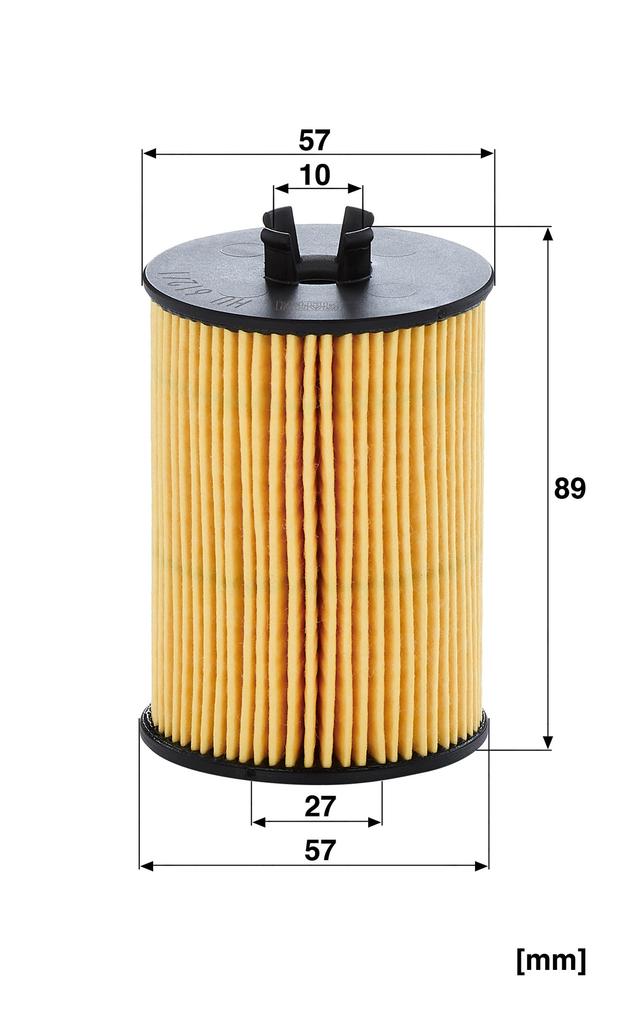 MANN FILTER Масляный фильтр HU612/1X
