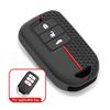 Силиконовый чехол для дистанционного ключа автомобиля Honda Fit Lucky Vezel City Civic Jazz BRV BR-V HRV HR-V Shuttle GP8 Shell Holder Keychain