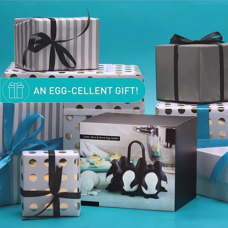 Penguin egg 3-in-1 kitchen egg steamer