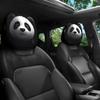 Black Car Headrest Cover Scary Face Printing Car Headrest Protector  Auto Interior Accessories