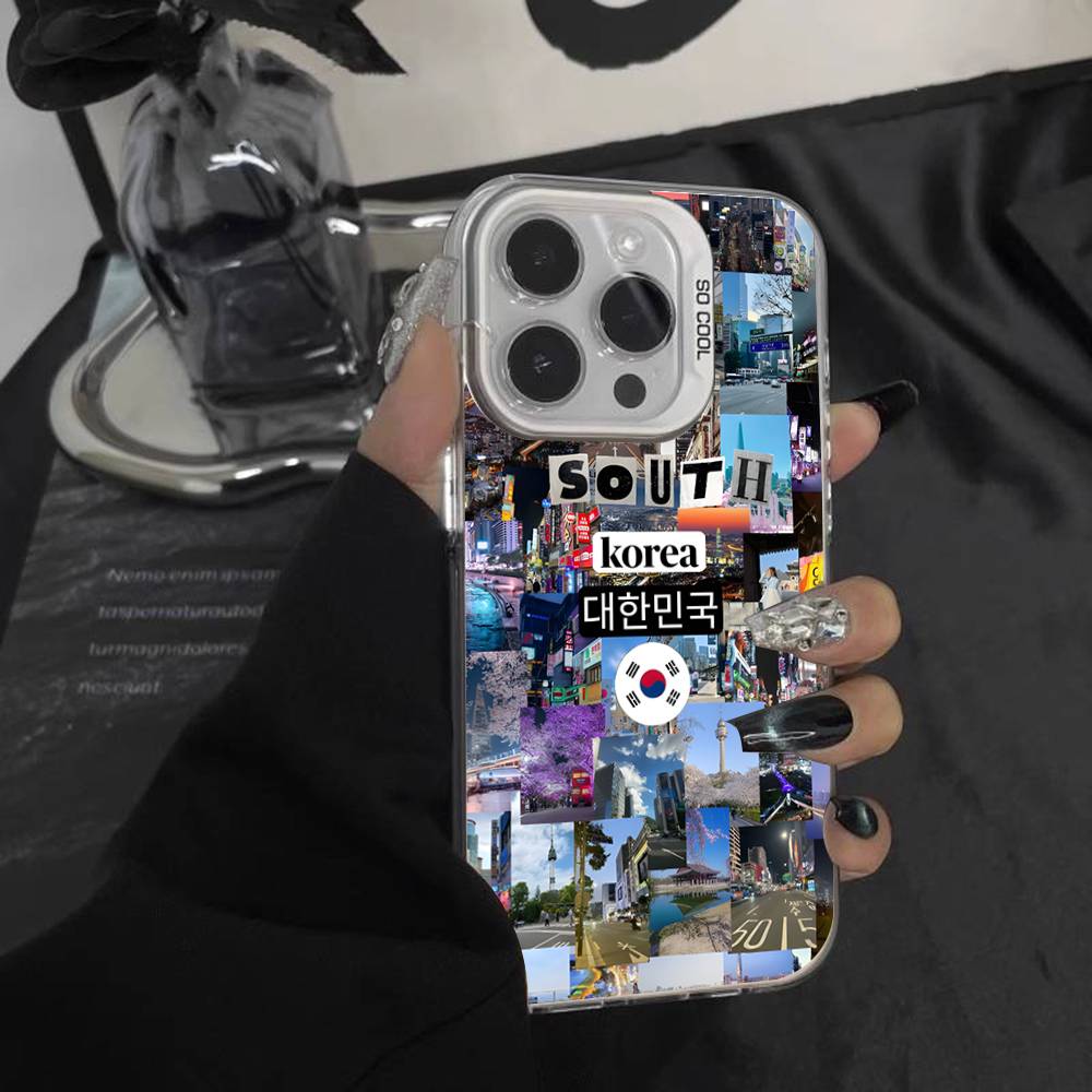 Corse Corsica Phone Case For iPhone 16,15,14,13,12,11,Pro,XS,Max,Plus,Mini,SE White Candy Matte Shockproof Cover