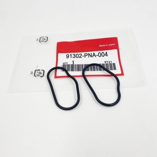 2x For Honda 2003-15 Engine Timing Cover Chain Case O-Ring Gaskets 91302-PNA-004