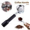 51MM Stainless Steel Bottomless Portafilter Coffee Handle with Smooth Surface Food Grade Easy To Clean Universal Compatibility Espresso Portafilter