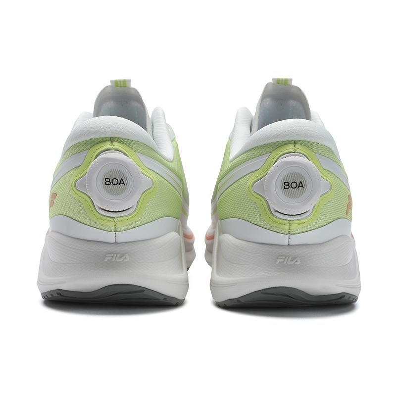 Fila Boa Cheetah 2 Модные Повседневные Простые Удобные Спортивные Тканевые Кроссовки с Низким Верхом Женские кроссовки Лилейно-Белые A12W521101FLW