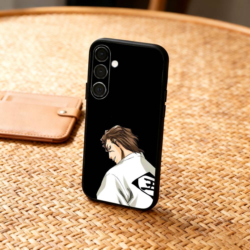Чехол для телефона B-Bleach Anime A-Aizen для Samsung A73,72,71,53,52,51,22,91,80, Мягкий черный чехол