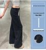 Lulu Unisex High Waist Slimming Sweatpants - Autumn 2026: Wide Leg, Plus Velvet