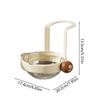 Sink Strainer Basket For Food Automatic Dumping Filter Sink Vegetable Draining Basket For Home Cooks Busy Parents Apartment Meal